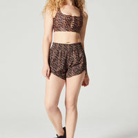 Linda Running Short Real Cheetah