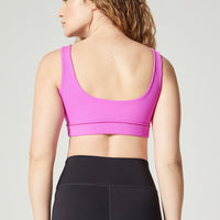 Nina Bra Stretch Rib Orchid