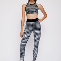 Noa Crossback Bra Black Gingham