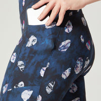 Remi Pocket Legging Asteroids Navy