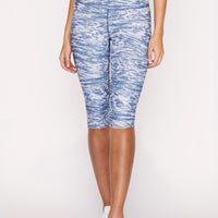 High-Waist Reversible Capris Stone Denim Tigress PANTS W.I.T.H.-Wear It To Heart