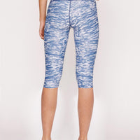 High-Waist Reversible Capris Stone Denim Tigress PANTS W.I.T.H.-Wear It To Heart