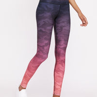 High-Waist Reversible Legging Infra Red Camo