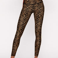 High-Waist Reversible Legging Real Cheetah PANTS W.I.T.H.-Wear It To Heart