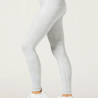 High Waist Reversible Legging 1966 Tangerine