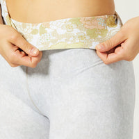 High Waist Reversible Legging 1966 Tangerine