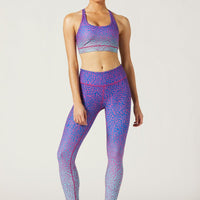 High Waist Reversible Legging Celsius Purple