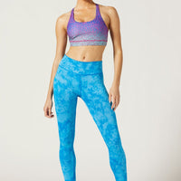 High Waist Reversible Legging Celsius Purple