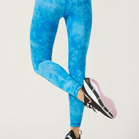 High Waist Reversible Legging Celsius Purple