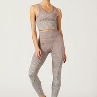 Anna Cropped Tank Celsius Taupe