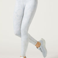 High Waist Reversible Legging Olive Citrus