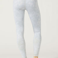 High Waist Reversible Legging Olive Citrus