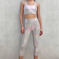 Camila Cropped Legging Moonstone
