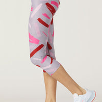 High Waist Capri Summer Vamp Smokey Blush