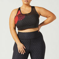 Rebel Cross Back Bra Tokyo Sunrise