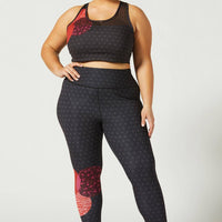 Rebel Cross Back Bra Tokyo Sunrise