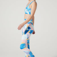 Anna Sport Bra Block Leaves