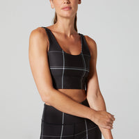 Jill Reversible Bra Square Dance