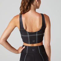 Jill Reversible Bra Square Dance