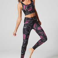 Julia Cut Out Bra With Foil Midnight Magnolias