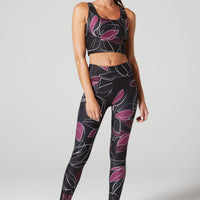 Julia Cut Out Bra With Foil Midnight Magnolias