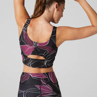 Julia Cut Out Bra With Foil Midnight Magnolias