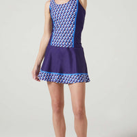 Paula Midi Tank Geo Splash