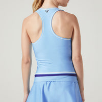 Paula Midi Tank Stripes Baltic Blue