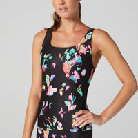 Thalia Midi Tank Luminous Blooms