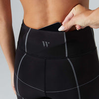 Aria Reversible Legging Square Dance