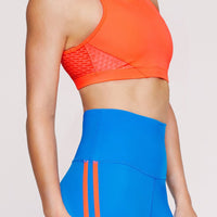 High Neck Bra Neon Orange SHIRT W.I.T.H.-Wear It To Heart