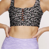 Nina Bra Black Daisy