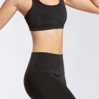 Charcoal Glitz Strappy Bra SHIRT W.I.T.H.-Wear It To Heart