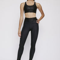 High Waisted Leggings Black Viper PANTS W.I.T.H.-Wear It To Heart