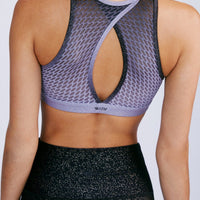 High Neck Bra 2.0 Midnight With Foil SHIRT W.I.T.H.-Wear It To Heart