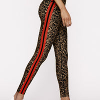 High Waisted Leggings Natural Cheetah PANTS W.I.T.H.-Wear It To Heart