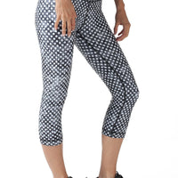 BLACK AND WHITE CLOUDY POLKA DOTS