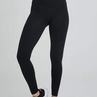 High Waist Leggings Solid Black