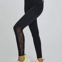 Monae Pocket Leggings Solid Black