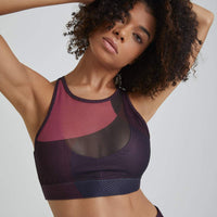 Noa Crossback Bra Burgundy Topsy Turvy