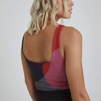 Thalia Cropped Tank Charcoal Topsy Turvy
