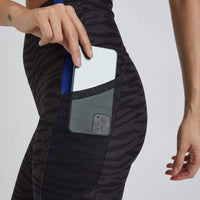 Nala Leggings Charcoal Zebra