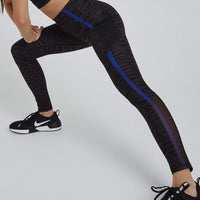 Nala Leggings Charcoal Zebra