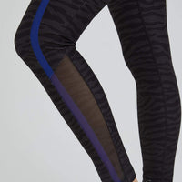 Nala Leggings Charcoal Zebra