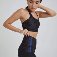 Nala Leggings Charcoal Zebra