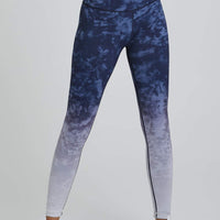 High Waist Reversible Leggings Neon Roller Girl