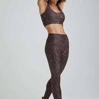 High Waist Leggings Super Disco Mocha