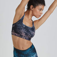 Strappy Bra Tahiti Vibe Navy