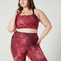 Monique Strappy Bra Magenta Fern