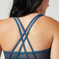 Strappy Bra Deep Lake